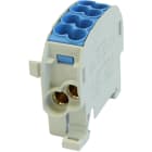 HORA ETEC - Hauptleitungsklemme 25mm² 1x4 blau BGV A2 anreihbar