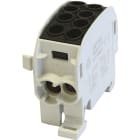 HORA ETEC - Hauptleitungsklemme 35mm² 1x4 schwarz BGV A2 anreihbar