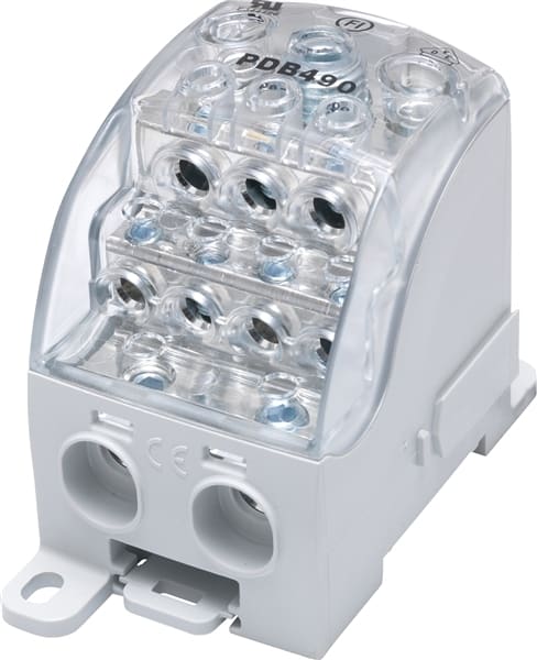 HORA ETEC - Phasenverteilerblock 185mm², 2x4-35 + 3x2,5-25 + 4x1,5-16mm²