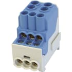 HORA ETEC - ZK 25/1 6x10mm² Unterverteilerblock UVB 100A blau