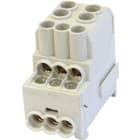 HORA ETEC - ZK 25/1 6x10mm² Unterverteilerblock UVB 100A grau