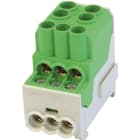 HORA ETEC - ZK 25/1 6x10mm² Unterverteilerblock UVB 100A grün