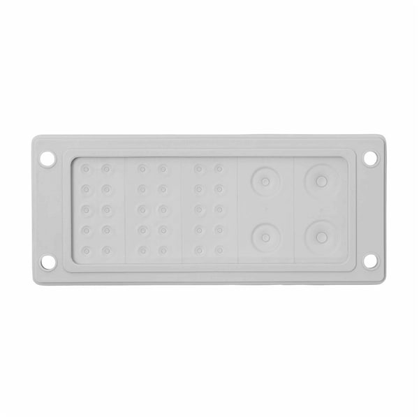 E-TERM - Rahmen bestückt 30x4-10, 4x6-13 214x90mm inkl. Einsätze