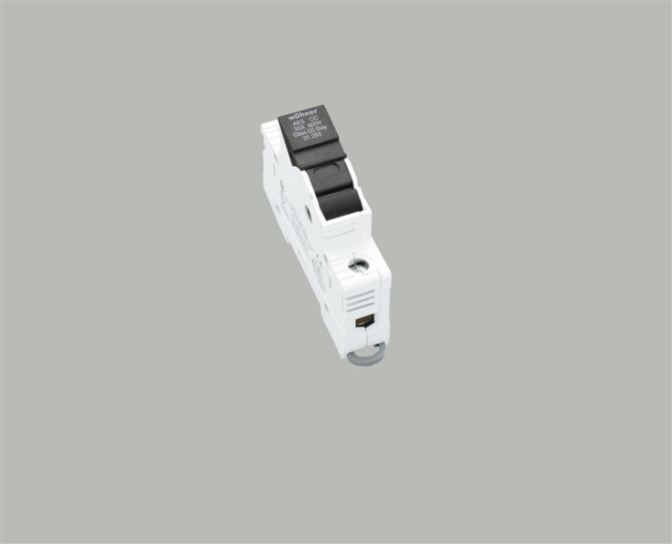 WÖHNER - 31295 Halterung für Sicherung, max. 30A, 1-polig