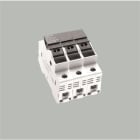 WÖHNER - 31297 Sicherungshalter, max. 30A, 600V AC, Class CC, 3-polig