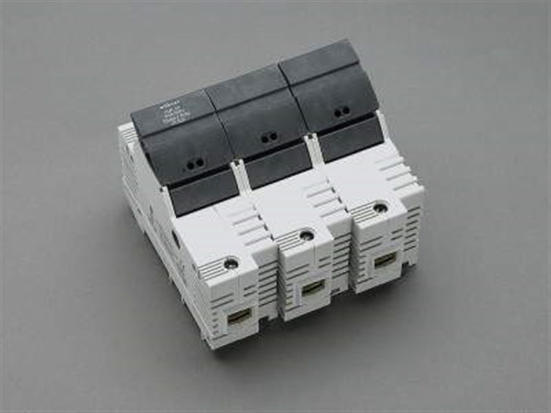 WÖHNER - 31922 Sicherungshalter, max. 60A, 600V AC, Class J, 3-polig