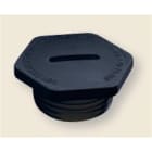 SIB - ADR - BLPO 16 ISO EExe Blindstopfen RAL9005 schwarz, ATEX