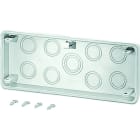 HENSEL - MI FM 32 Anbauflansch 8xM25/32 1xM25/32/40
