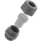 SIB - ADR - POWT Kabelverschraubung M32 DUPLO 3X11 RAL7035