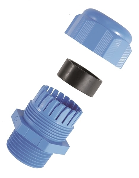 SIB - ADR - POWTL 32 ISO Ex e, tD Dichtverschraubung blau