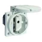 BALS - SCHUKO GRAU 71095 Anbausteckdose IP54 Schraubklemme