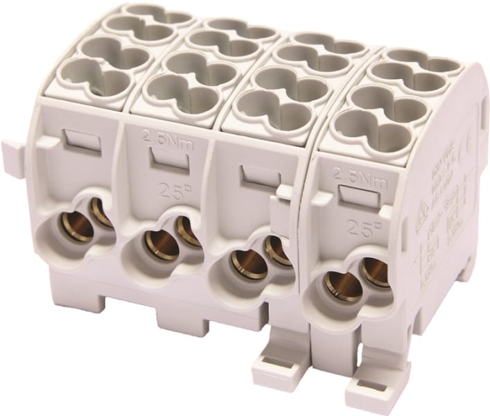 HORA ETEC - ZK 25/4 4x4 anreihbar 080140-0-4 gr-gr-gr-gr