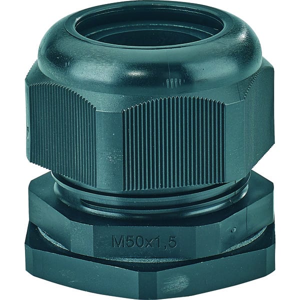 HENSEL - ASS 50 Anbau-Kabelstutzen, IP 67, M 50 RAL 9005
