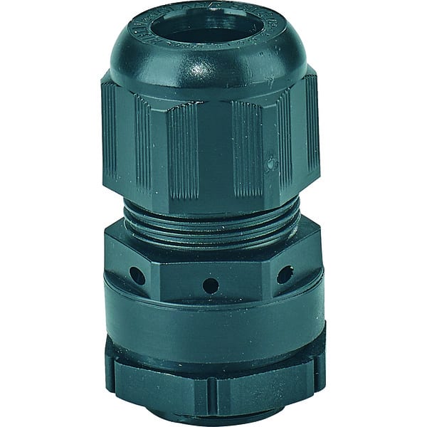 HENSEL - KBS 20 Kombi-Belüftungsstutzen schwarz IP66/67