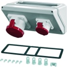 HENSEL - MI CB 14 Steckdosenkombi Anbau-Box 110-0