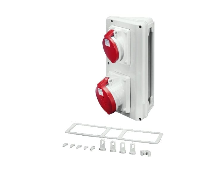 HENSEL - MI CB 15 Steckdosenkombi Anbau-Box 110-0