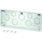 HENSEL - MI FM 40 Anbauflansch 2xM25/32 5xM32/40