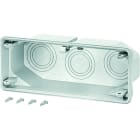 HENSEL - MI FM 63 Anbauflansch 3xM40/50/63