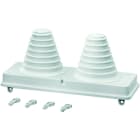 HENSEL - MI FP 72 Kabeleinführungsflansch 2x 30-72mm