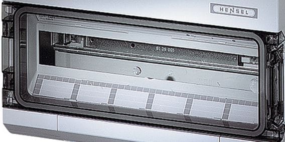 HENSEL - Plexitür zu KV 1518/9118 (ohne Scharnier)