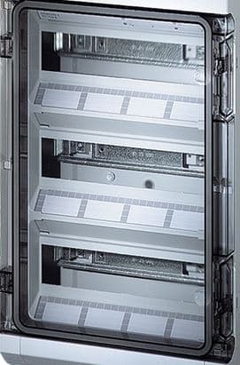 HENSEL - Plexitür zu KV 3536/9336  (ohne Scharnier)
