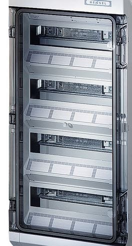 HENSEL - Plexitür zu KV 4548/9448 (ohne Scharnier)