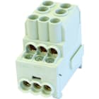 HORA ETEC - ZK 25/1 6x10mm² Unterverteilerblock UVB AL/Cu gr