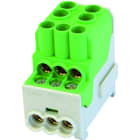 HORA ETEC - ZK 25/1 6x10mm² Unterverteilerblock UVB AL/Cu gn
