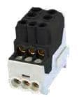 HORA ETEC - ZK 25/1 6x10mm² Unterverteilerblock UVB AL/Cu schw
