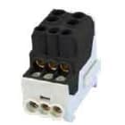 HORA ETEC - ZK 25/1 6x10mm² Unterverteilerblock UVB AL/Cu schw