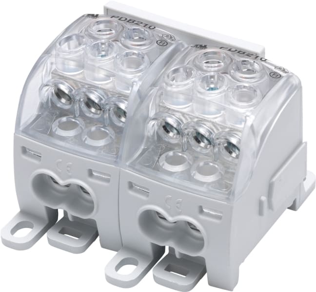 HORA ETEC - ZK 35/2 Phasenverteilerblock PDB AL/Cu 4-35mm²