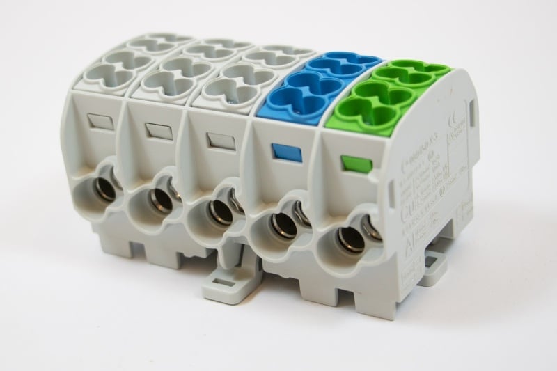 HORA ETEC - ZK 25/5 5x4 AL/CU 080150-1-3 gr-gr-gr-bl-gn