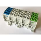 HORA ETEC - Hauptleitungsklemme BGV A2,ZK 25/5 5x4 CU 080150-2-4 bl-3xgr-gn