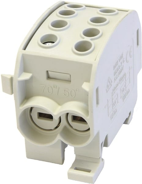 HORA ETEC - Hauptleitungsklemme HLAK 70, BGV A2, 1000V AC/DC