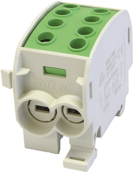 HORA ETEC - Hauptleitungsklemme HLAK 70, BGV A2, 1000V AC/DC