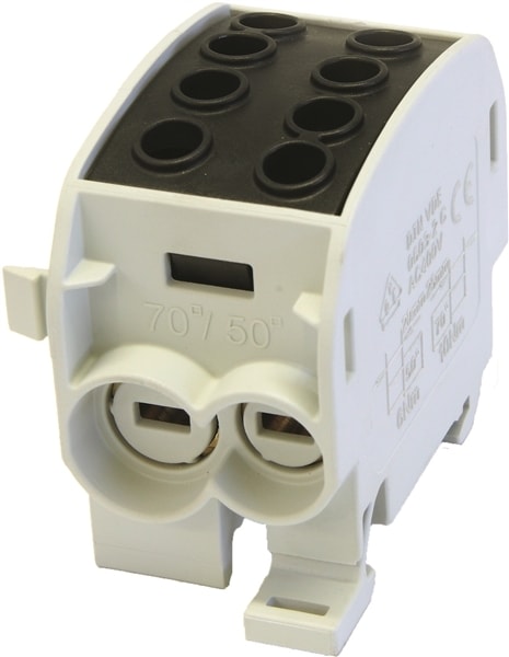 HORA ETEC - Hauptleitungsklemme HLAK 70, BGV A2, 1000V AC/DC