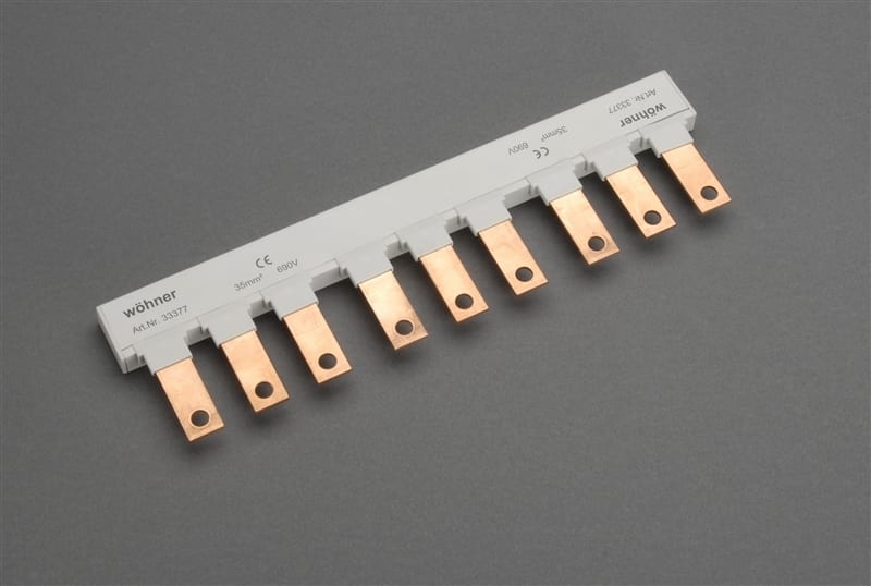 WÖHNER - 33377 Kammschiene für Lasttrennschalter Gr. 00