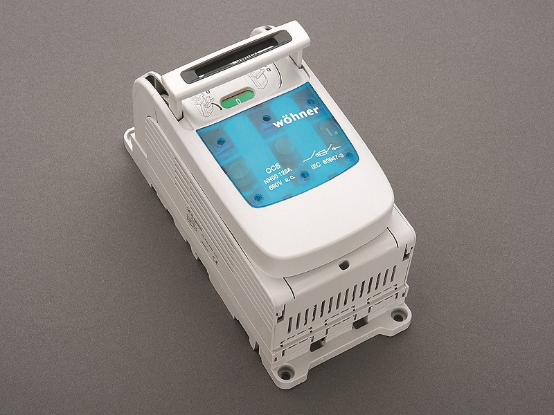 WÖHNER - 33502 Aufbau-LTS Gr.00 125A Switch u. Sicherungen