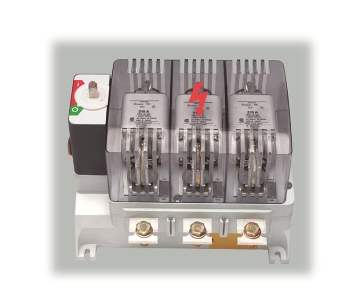 WÖHNER - 33339 Lasttrennschalter 400A Gr.2 CAPUS 3polig
