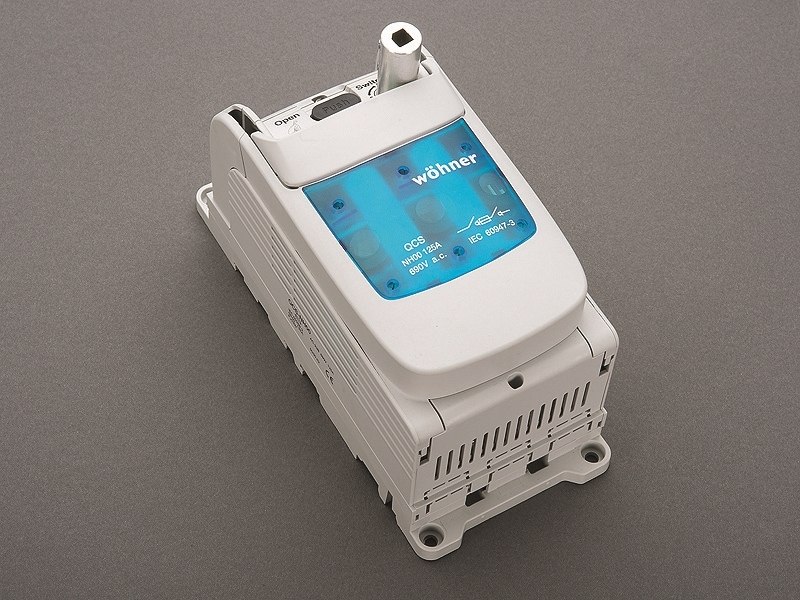 WÖHNER - 33505 Aufbau-LTS Gr.00 125A Switch u. Sicherungen