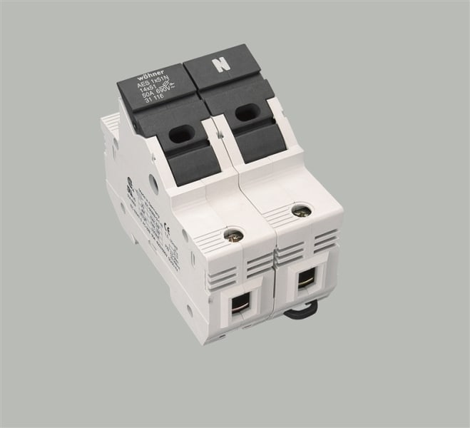 WÖHNER - 31116 Ambus Easyswitch 1pol+N 14x51/690V 50A