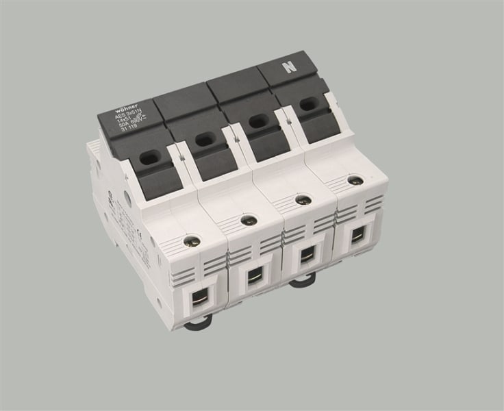 WÖHNER - 31119 Ambus Easyswitch 3pol+N 14x51/690V 50A