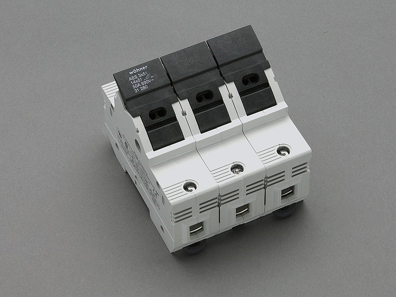 WÖHNER - 31280 Ambus Easyswitch 3pol 14x51 690VAC 50A
