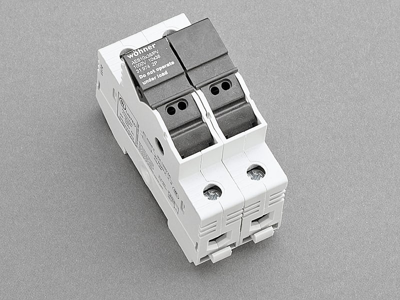 WÖHNER - 31974 Ambus Easyswitch 2pol 30A 10x38 /1000V DC