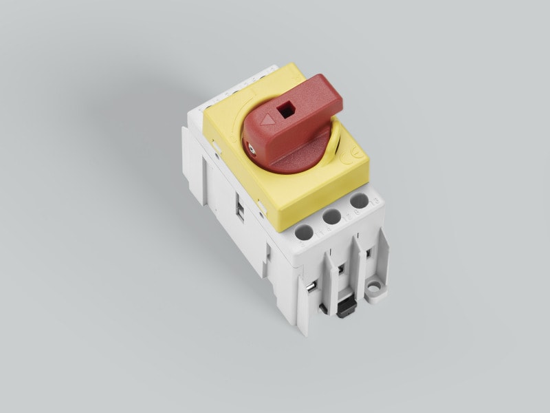 WÖHNER - 33838 Lasttrennschalter 16A CAPUS 3-polig, rg