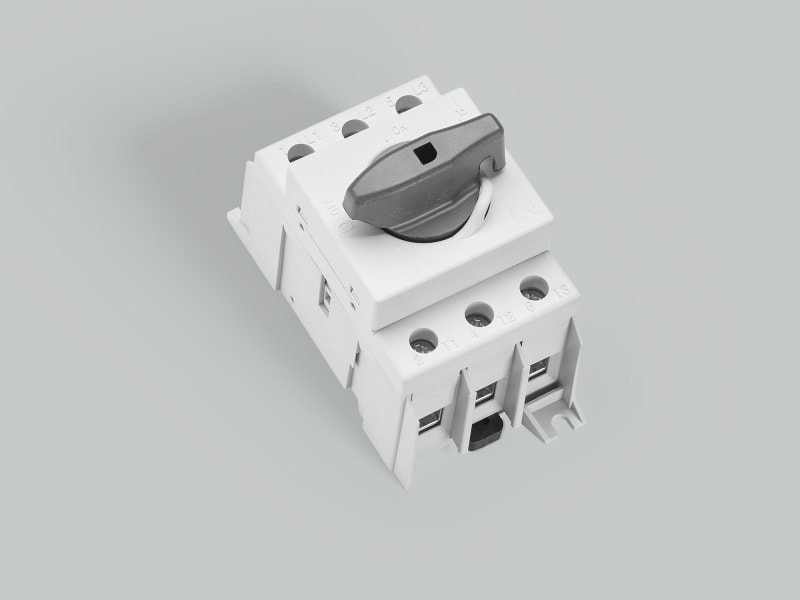 WÖHNER - 33876 Lasttrennschalter 100A CAPUS 3-polig, gg