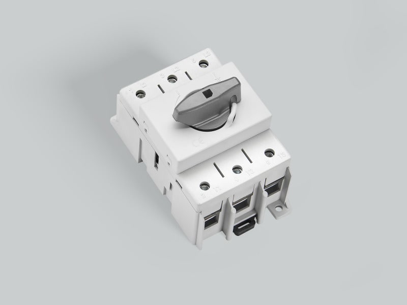 WÖHNER - 33027 Lasttrennschalter 125A CAPUS 3-polig, gg