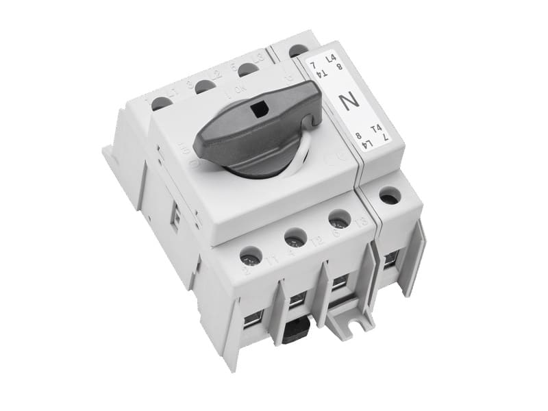 WÖHNER - 33869 Lasttrennschalter 63A CAPUS 3-polig + N, gg