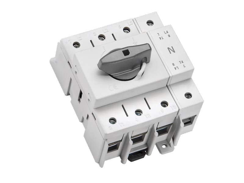 WÖHNER - 33028 Lasttrennschalter 125A CAPUS 3-polig + N