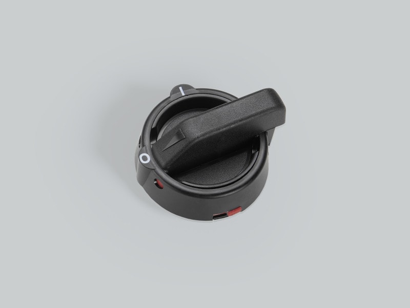 WÖHNER - 33669 Drehgriff f. Türantrieb,überlistb.Türsp,schw
